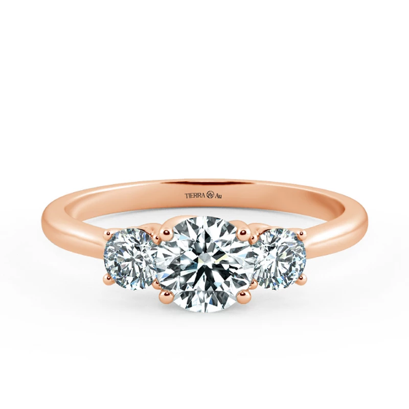 Threestone Classic Engagement Ring NCH3101 1